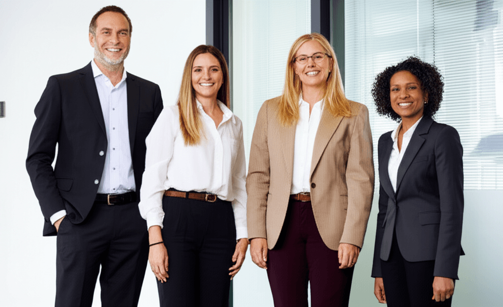 CreditAI team in modern office